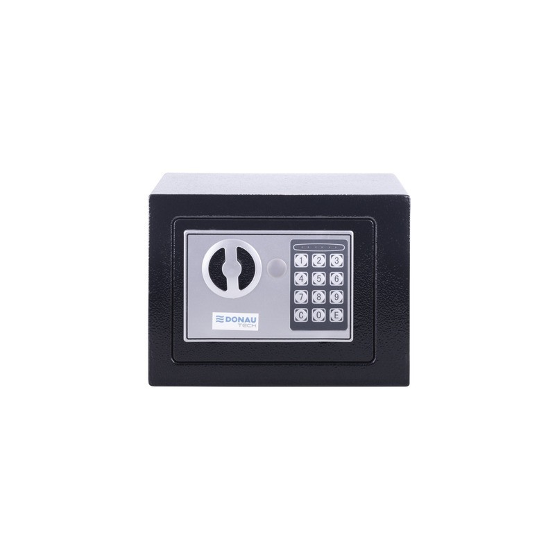 Cassaforte manuale-digitale Donau Tech - nero 230x170x170 mm 19073251-01