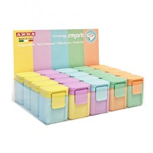 Espositore 20 temperamatite Arda Smart Pastel Bicolor 2.0 colori assortiti TE804PSC