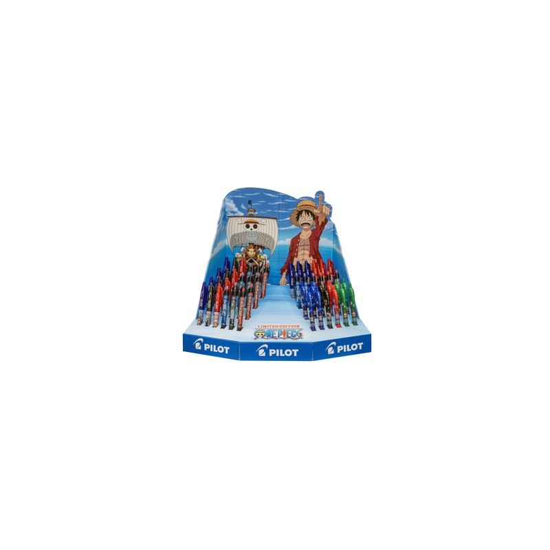 Espositore 102 pezzi - Mix penne Pilot - Gamma One Piece limited edition colori assortiti - 10387