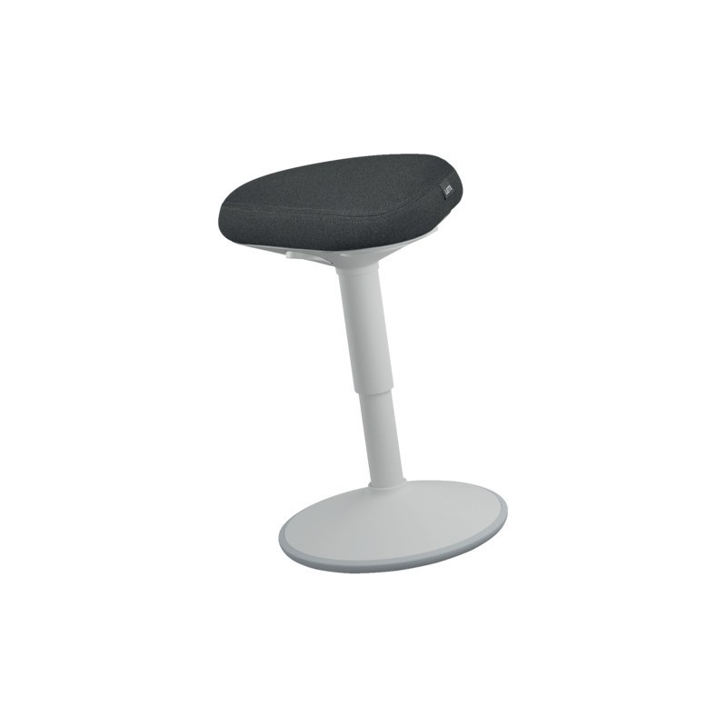 Sgabello Active Comfort da seduta ergonomico Leitz Ergo grigio chiaro - 370x460x377 mm - 65440085