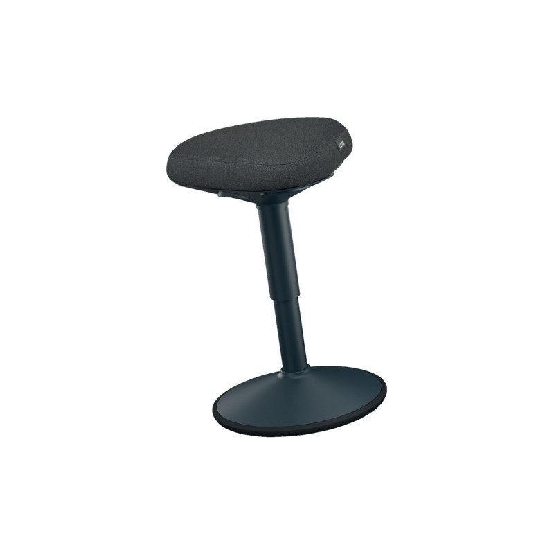 Sgabello Active Comfort da seduta ergonomico Leitz Ergo grigio scuro - 370x460x377 mm - 65440089