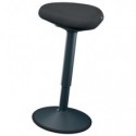 Sgabello Active Comfort in piedi ergonomico Leitz Ergo grigio scuro - 370x610x377 mm - 65450089