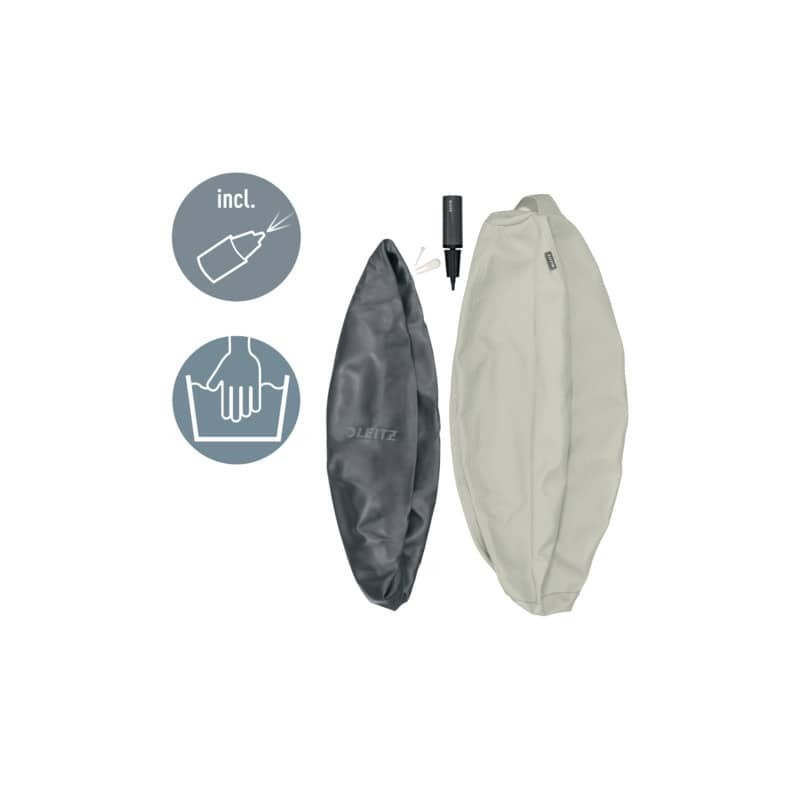 Palla Active da seduta anti rotolamento Ø 65 cm Leitz Ergo grigio chiaro 65420085