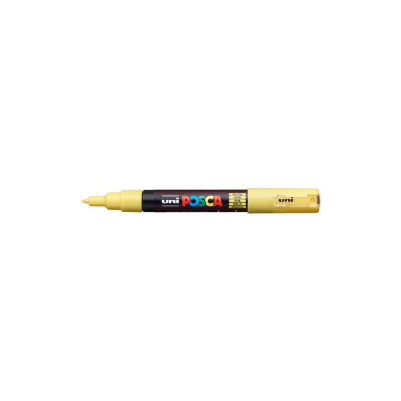 Marcatore a tempera POSCA Uni-Ball punta tonda 0,7 mm giallo M PC1M G (Conf.6)
