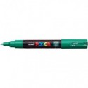 Marcatore a tempera POSCA Uni-Ball punta tonda 0,7 mm verde M PC1M V (Conf.6)