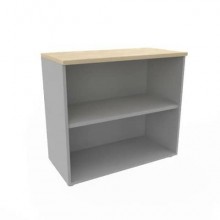 Armadio a giorno basso finitura trama scocca trama antracite 90x45xH.81,5 cm Practika Quadrifoglio - ECEB90G-RK-TA