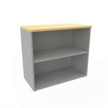 Armadio a giorno basso finitura trama scocca trama antracite 90x45xH.81,5 cm Practika Quadrifoglio - ECEB90G-FA-TA