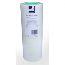 Nastro adesivo in polipropilene opaco invisibile Q-Connect - torre da 8 pezzi - 19 mm x 33 m - KF15241