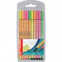 Pennarelli Stabilo Pen 68 e Point 88 - conf. 10 colori assortiti 8868/10-1