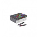 Pennarelli Winsor&Newton Promarker Brush doppia punta scalpello-pennello - conf. 48 pz colori assortiti - 0290080
