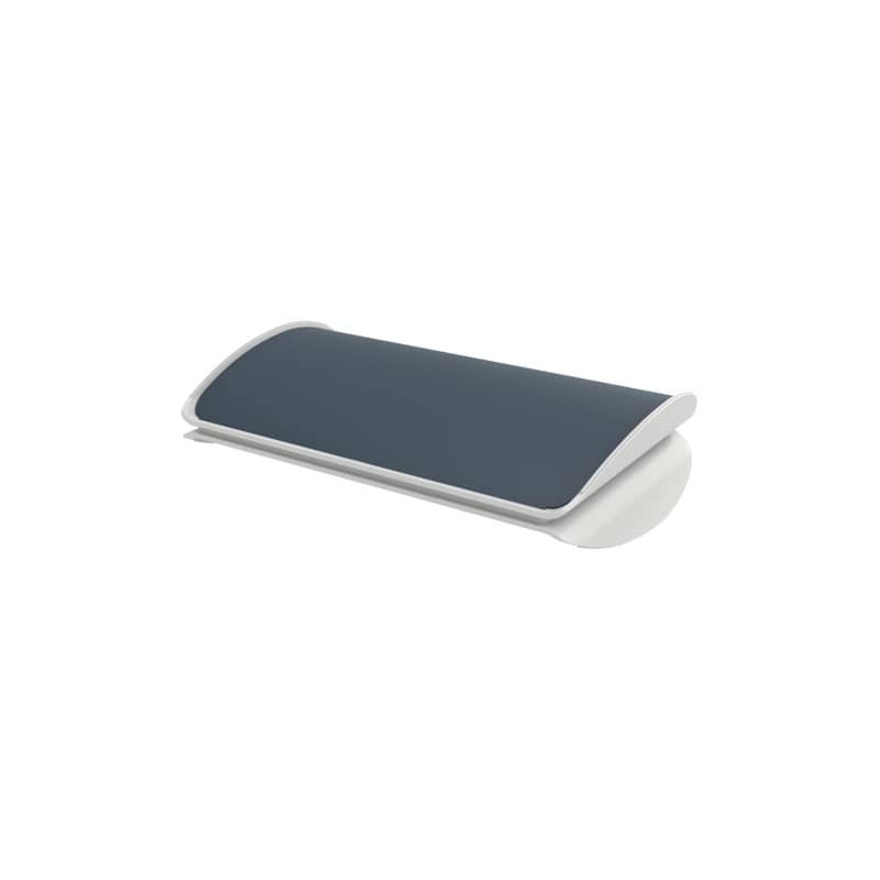 Poggiapiedi regolabile a 2 altezze per computer Leitz Ergo grigio chiaro - 508x135x300 mm - 65030085
