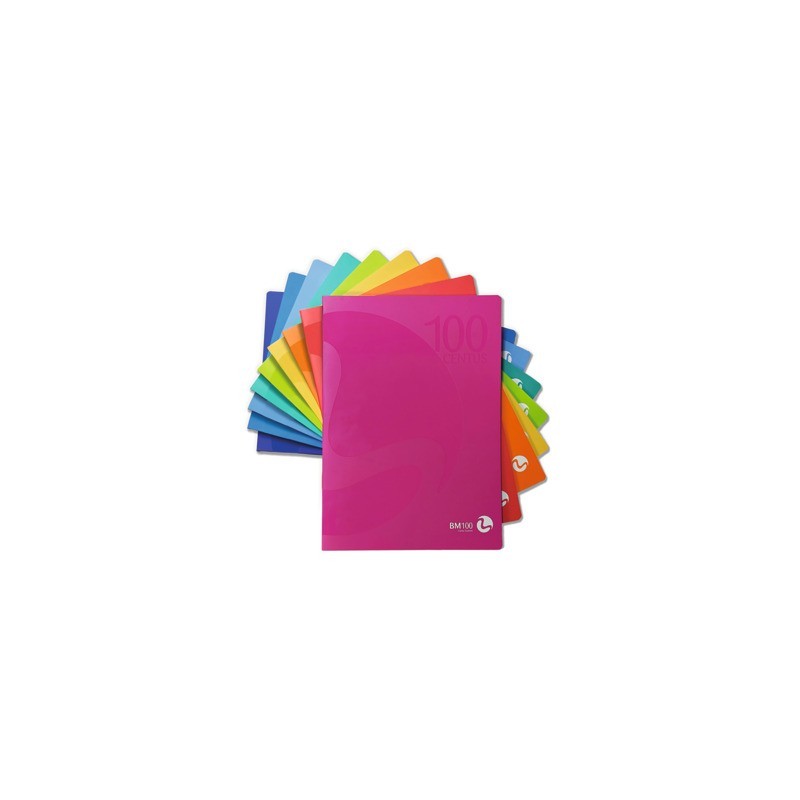 Maxi quaderno BM Arti Grafiche Be More Centus A4 - 100 g/m² - 18+1 ff - 4M - assortiti - conf. 12 pezzi - 0101033