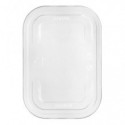 Coperchi in PP Dopla Professional per insalatiere rettangolari da 500-750-1000 ml trasparente - conf. 50 pz - 06047