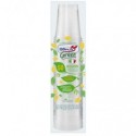 Bicchieri monouso in PLA Dopla Green 200 ml - conf. 50 pz - trasparente - 22679