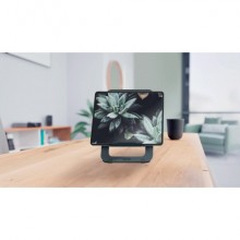 Supporto per laptop regolabile ultrapiatto in alluminio Leitz Ergo grigio scuro - 300x10x210 mm - 63460089