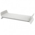 Supporto per monitor regolabile a 2 altezze Leitz Ergo grigio chiaro - 209x112x438 mm - 65040085
