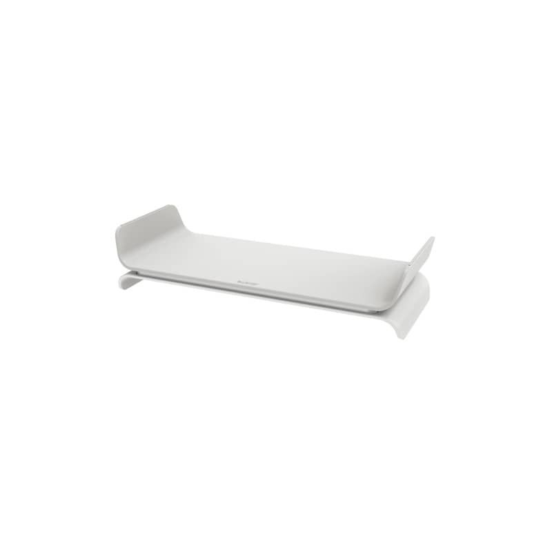 Supporto per monitor regolabile a 2 altezze Leitz Ergo grigio chiaro - 209x112x438 mm - 65040085