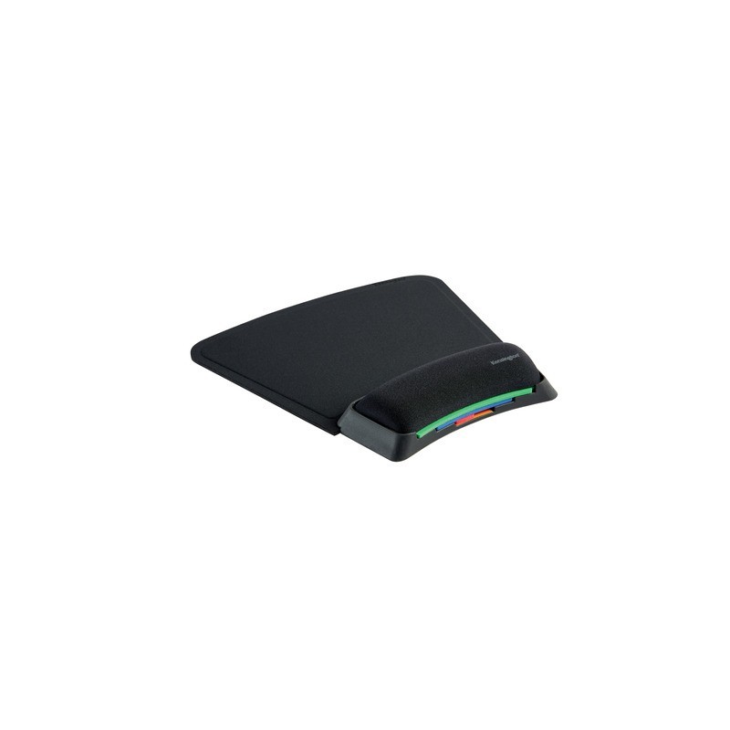 Tappetino per mouse con poggiapolsi Kensington Smartfit™ regolabile in altezza nero - K55793EU