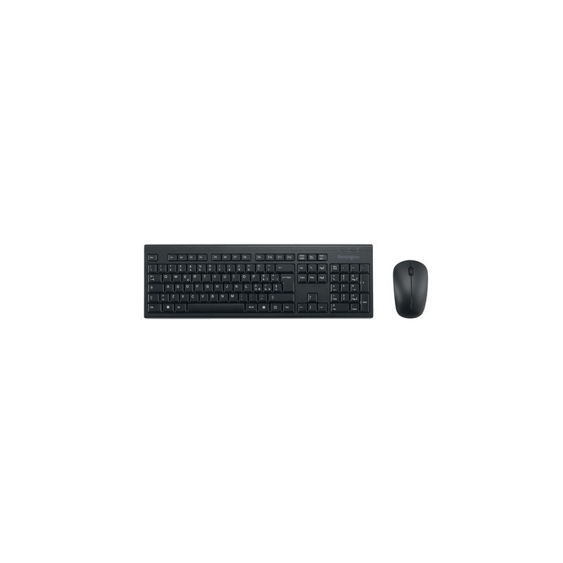 Set mouse + tastiera wireless Kensington KM150 EQ nero non ricaricabile K75562IT