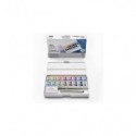 Acquerelli Winsor&Newton Cotman Sketchers Deluxe - conf. 16 mezzi godet colori assortiti - 0390060