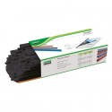 Dorsini tondi in PVC Lebez - dorso 10 mm - colore nero - 874-N