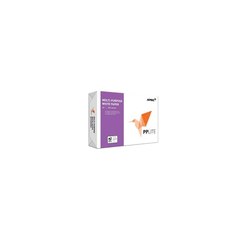 Carta per fotocopie A4 75 g - PP Lite risma da 500 fogli - 598416 (Conf.5)