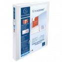 Raccoglitore Exacompta personalizzabile 4 anelli - bianco diametro anelli 25 mm - 51846E (Conf.9)