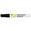 Marcatore permanente Q-Connect con fusto in metallo e punta conica 4 mm nero KF11708 (Conf.10)