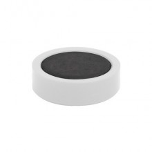 Magneti per lavagne bianche 25 mm Q-Connect bianco - conf. 10 pz - KF02639