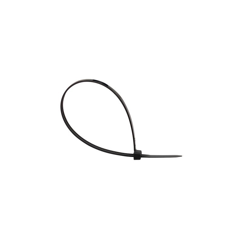 Fascette in nylon nero Q-Connect 200x3,6 mm - conf. 100 pz - KF17187