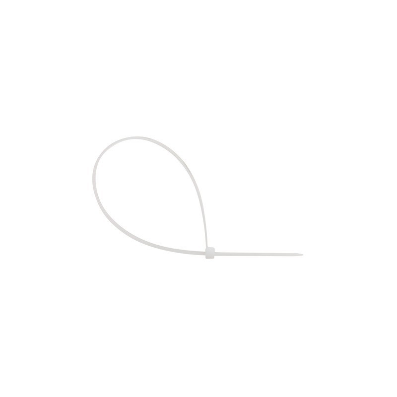 Fascette in nylon trasparente Q-Connect 300x4,8 mm - conf. 100 pz - KF17190