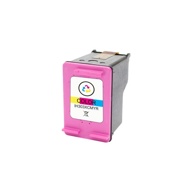 Cartuccia Aster rigenerata HP 303XL Tricolore - T6N03AE ciano/magenta/giallo - IH303XCMYR