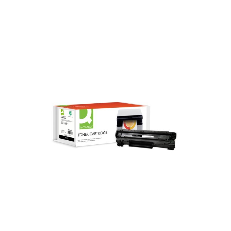 Toner Q-Connect rigenerato HP CF283X (83X) nero - KF18571