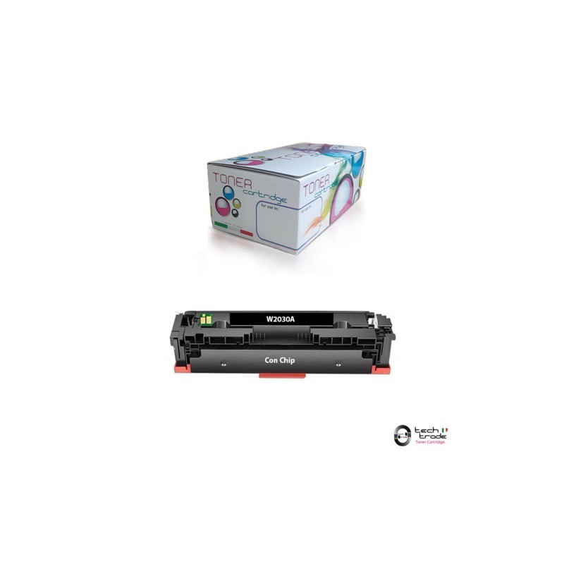 Toner Tech Trade rigenerato HP 415A - W2030A nero - TTPHPW2030A-CHIP