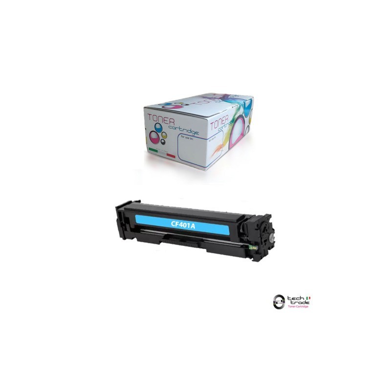 Toner Tech Trade rigenerato HP 201A (CF401A) ciano - TTPHPCF401A
