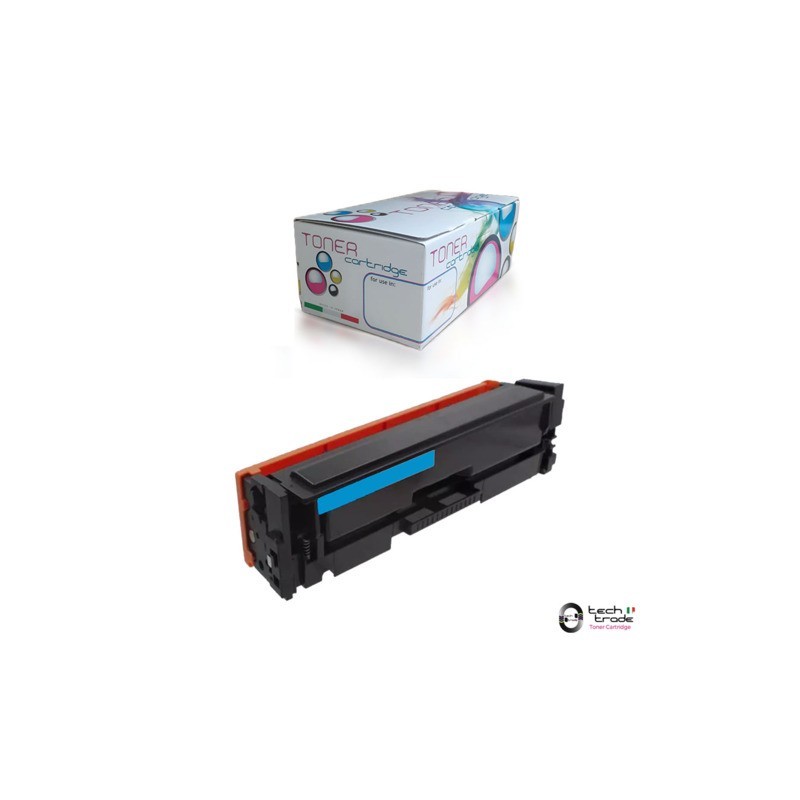 Toner Tech Trade rigenerato HP CF543X (203X) ciano - TTPHPCF541X