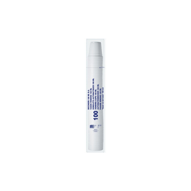 Bicchiere in PS Dopla Professional 160 ml bianco - conf. 100 pz - 42118