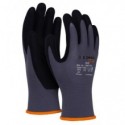 Guanti da lavoro Donau Safety in nylon e rivestiti con schiuma di nitrile sul palmo Tg. 9 - conf. 12 pz - 32061721-09