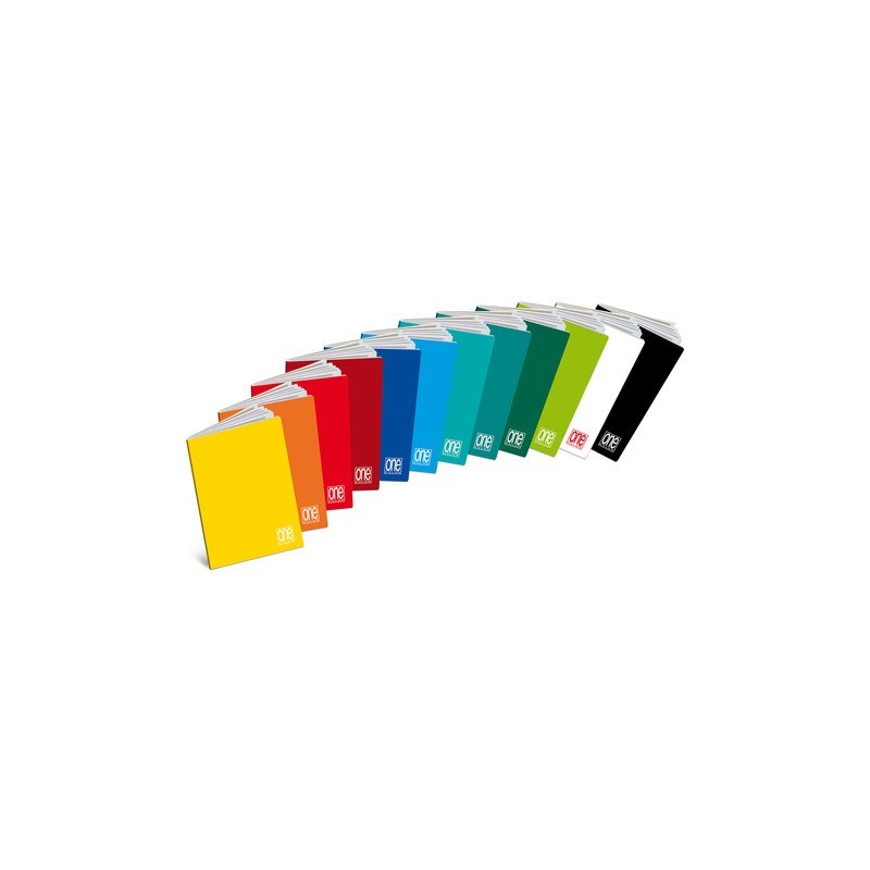 Maxi quaderno One Color A4 - 80 g/m² - 20+1 ff - CO - 1416 (Conf.10)