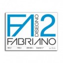 Album da disegno Fabriano F2 punto metallico 110 g/m² 24x33 cm 10 fogli liscio - F4204105 (Conf.10)