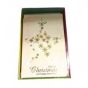 Biglietti augurali Natale Marpimar oro - conf. da 12 - assortiti ABNB31/12