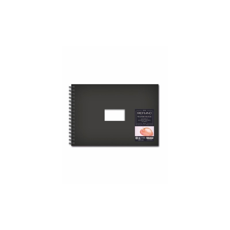 Blocco spiralato grana fine Fabriano Watercolor 300 g 25 fogli A4 - 12100297