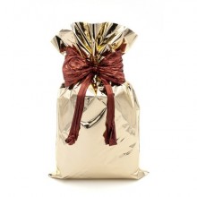 Buste regalo metallizzate Italpak - formato 15x25 cm - conf. 50 pz oro X007019152500