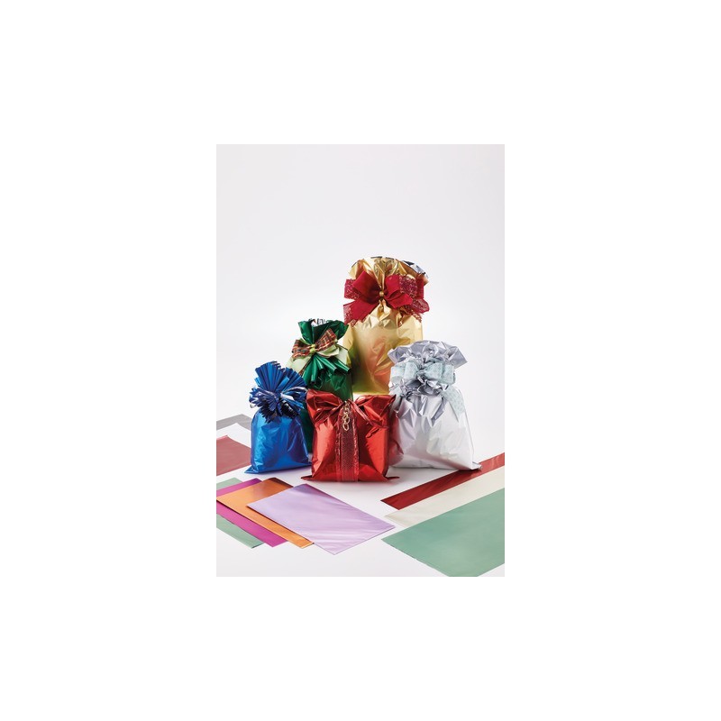 Buste regalo soft satinato Italpak colori assortiti - conf. 100 pz formato 35x50 cm - X204063355017