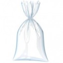 Buste trasparenti polietilene Viva - contatto alimentare - 350x450 mm - sp. 35 μ - conf. 100 pezzi - 3845