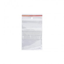 Buste trasp. chiusura grip in LDPE 50 μm Q-Connect con banda scrivibile - cont. alimentare - conf. 1000 pz - 7x10 cm