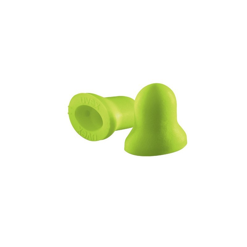 Capsule di ricambio per tappi auricolari monouso xact-fit Uvex lime - Conf. 250 paia - 2124002