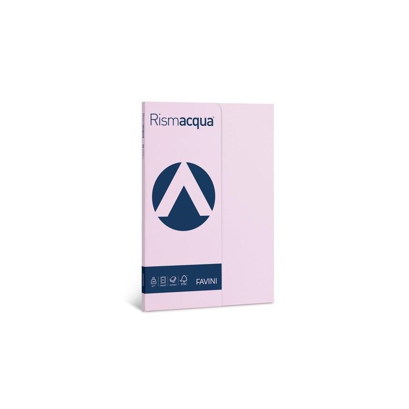 Carta colorata Favini Rismacqua colori tenui 90 g/m² A4 - risma da 300 fogli lilla - A669304