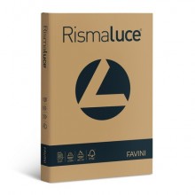 Carta colorata Favini Rismaluce colori forti 200 g/m² A4 - risma da 125 ff deserto - A677104