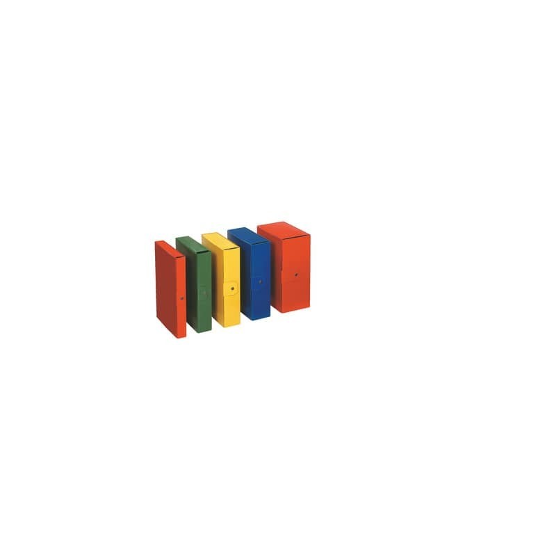 Cartella portaprogetti Esselte C84 DELSO ORDER dorso 4 cm presspan lucido blu 25x35 cm - 390384050 (Conf.5)